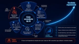IA e Energia: o dilema que ninguém quer calcular (e o Paradoxo de Jevons)